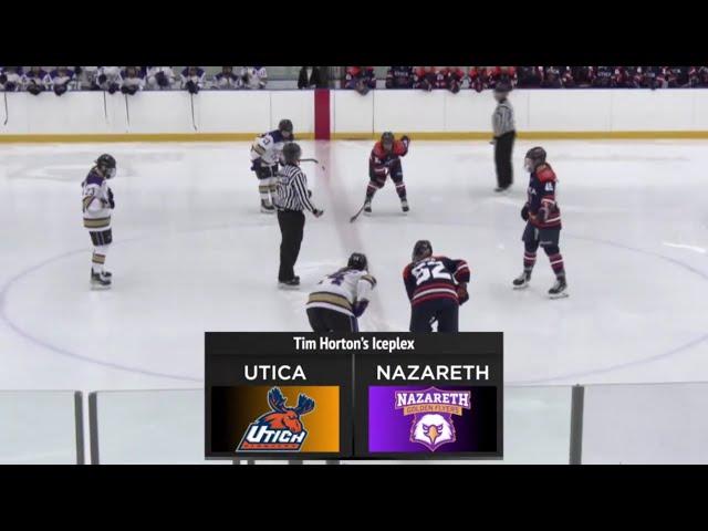 D3 Men's Hockey: Nazareth v Utica