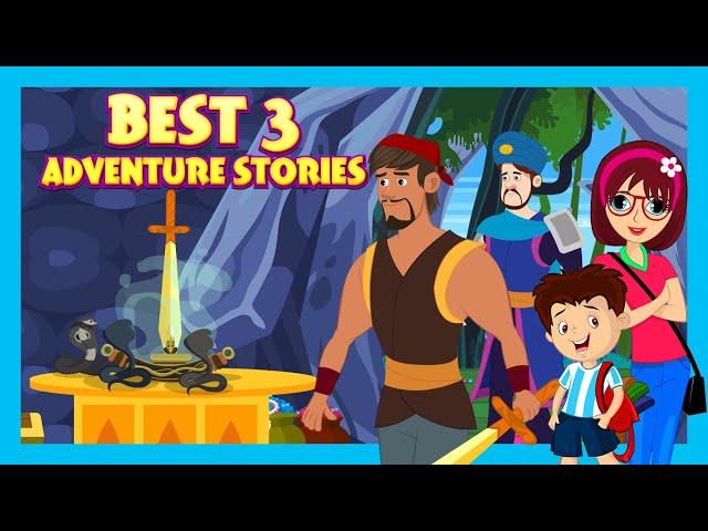 Best 3 Adventure Stories | Kids Learning Videos | Bedtime Stories for Kids | Tia & Tofu