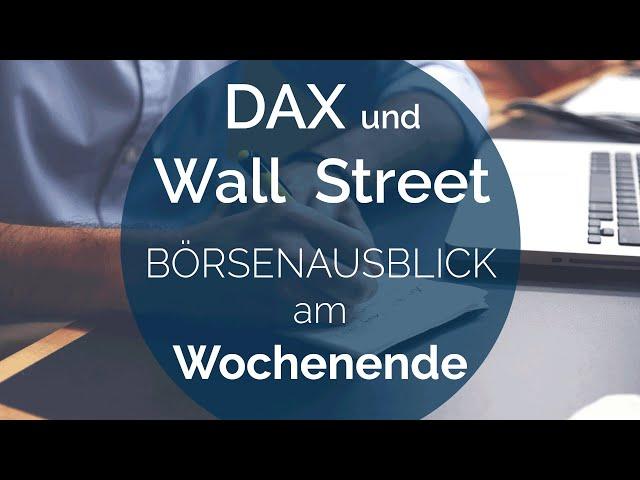 Aktienmärkte unter Druck | DAX nicht zu bremsen? | Trading-Wochenanalyse 08.09.2024