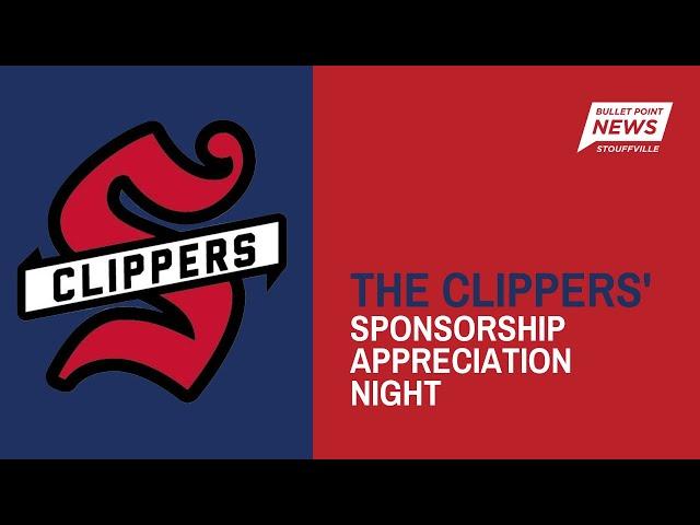 Head Coach Anthony LoPresti Explains Stouffville U12A Clippers' Sponsorship Appreciation Night
