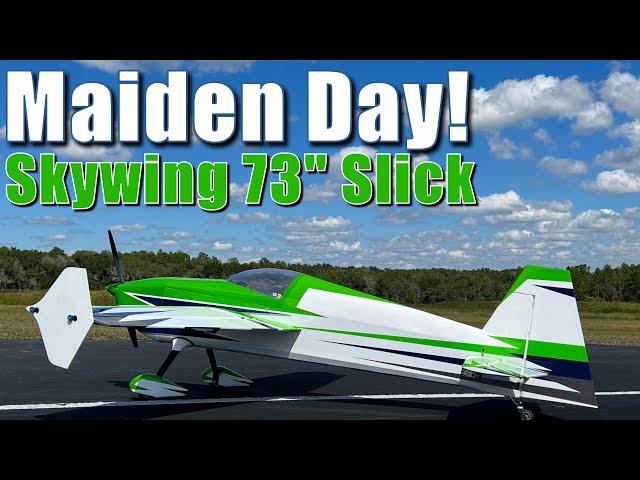 Skywing 73" Slick 3D RC Airplane Maiden