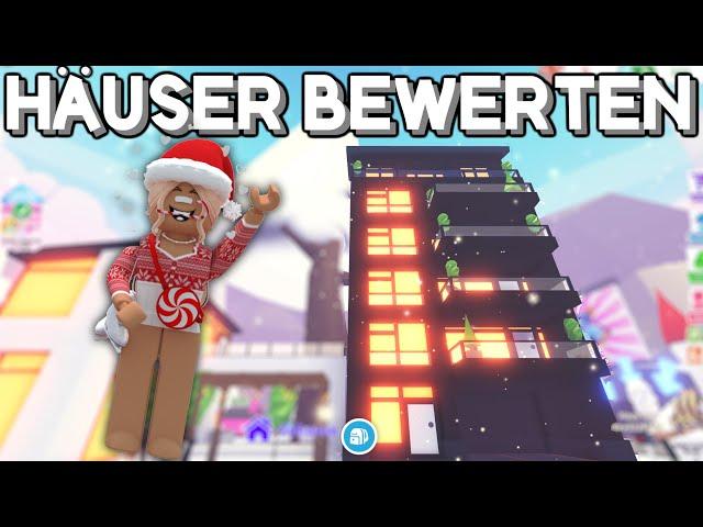 Ich BEWERTE MAL WIEDER eure HÄUSER in Adopt Me! | RobloxLara