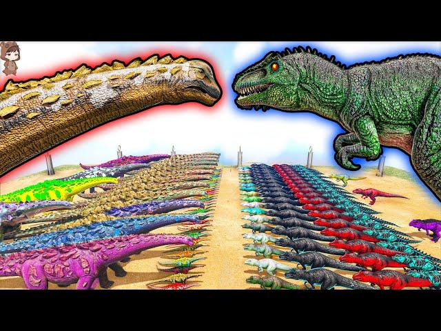 Team Titanosaur VS Team Giganotosaurus | ARK Mod Battle Ep.246