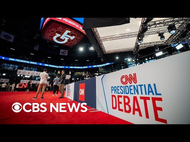 Inside the 2024 presidential debate spin room | America Decides