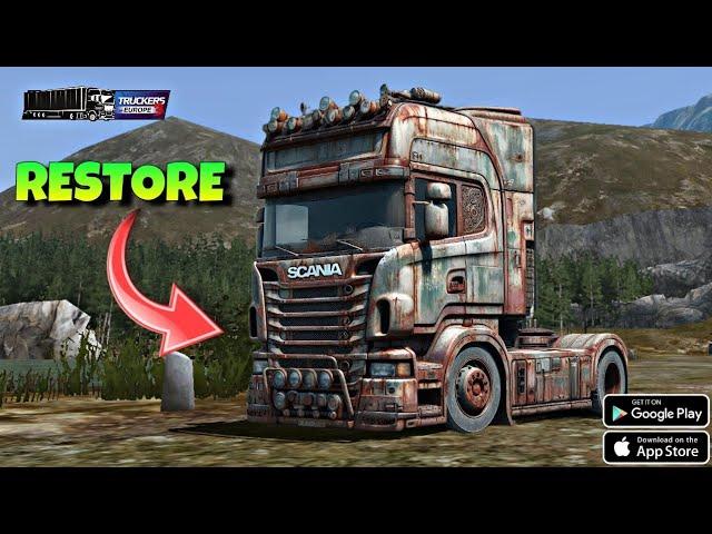  Truckers of Europe 3 ️ Restoration of an abandoned Scania RT legend 1995 Full restoration 