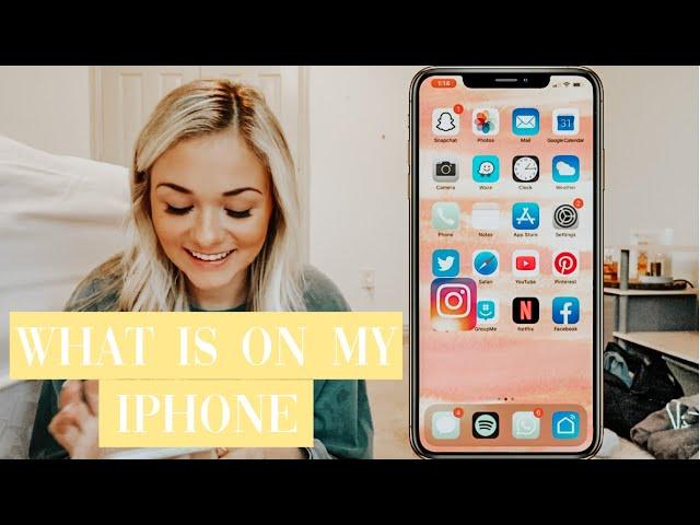 WHAT'S ON MY IPHONE | Vlogantine Day 3