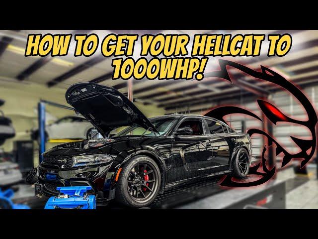 How To Make 1000HP In Your Hellcat! Simple Mods