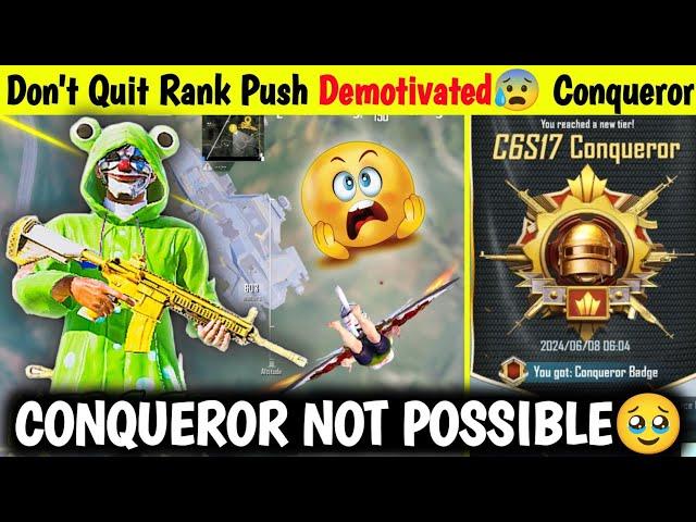 EVERYONE CAN REACH CONQUEROR EASILY | SOLO RANKPUSH TIPS AND TRICKS C6S17