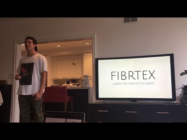 Great Pitch Deck Presentation Example – Fibrtex