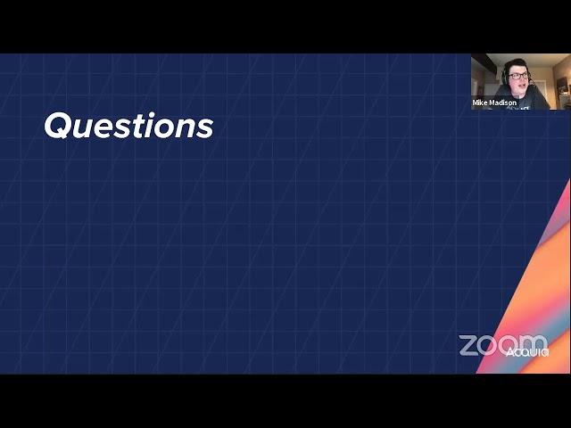 Webinar: Future Proof Your Drupal Sites for D9