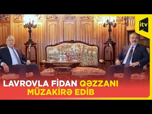 Türkiyə və Rusiya XİN başçıları Yaxın Şərqdə baş verənləri müzakirə ediblər