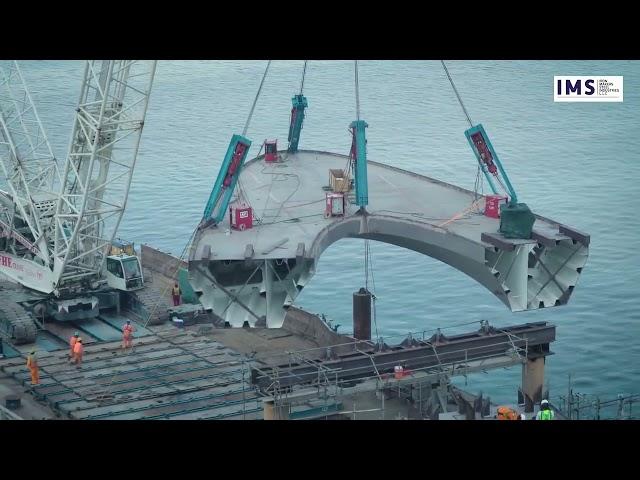 The Point, Creek Harbour Development fabrication and installation