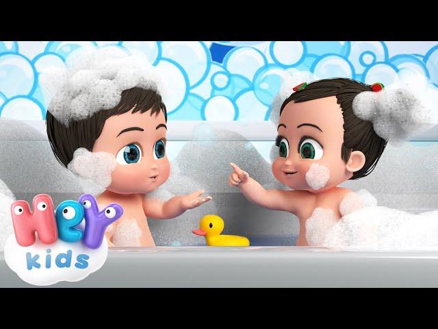 Băița cu spumă  Cântece pentru copii si desene animate | HeyKids