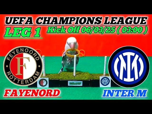 FAYENOORD VS INTER MILAN || LEG 1 UEFA CHAMPION LEAGUE || SCORE PREDICTION