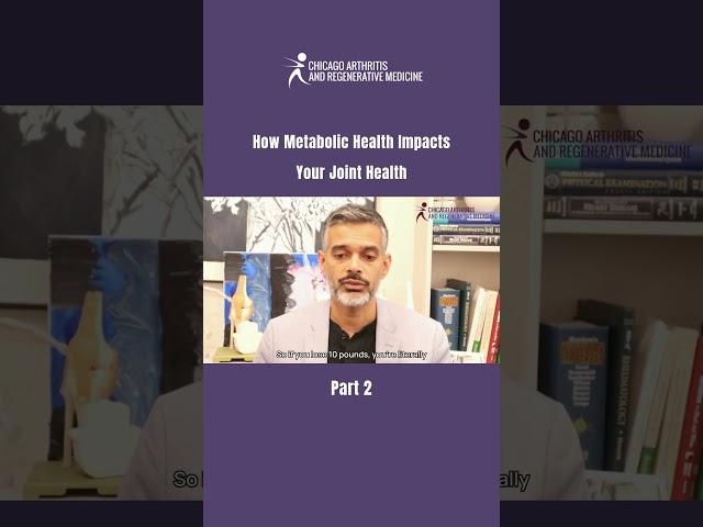 Discover the impact of metabolic health on your joint health | PART 2