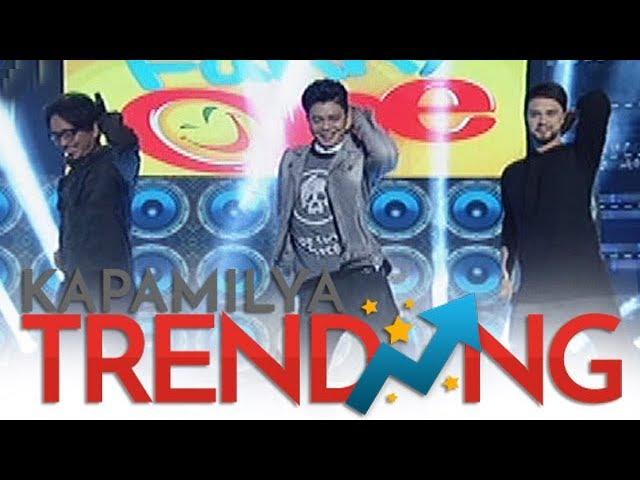 Jhong, Vhong and Billy in a sexy dance intro on It's Showtime!