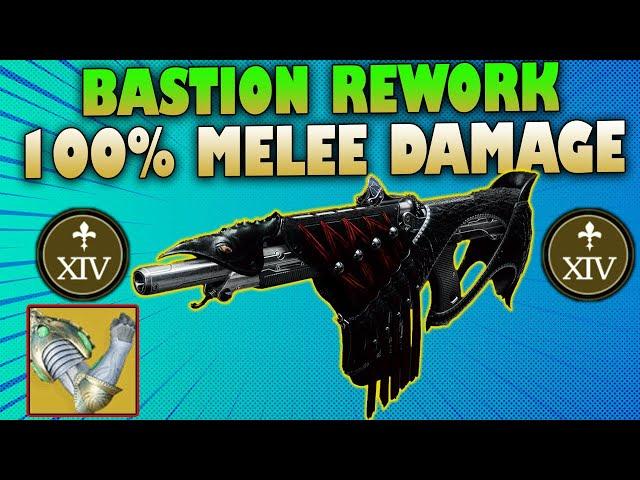 Bastion Is Now A Melee Exotic! Bastion And Wormgod Caress - The Final Shape Destiny 2