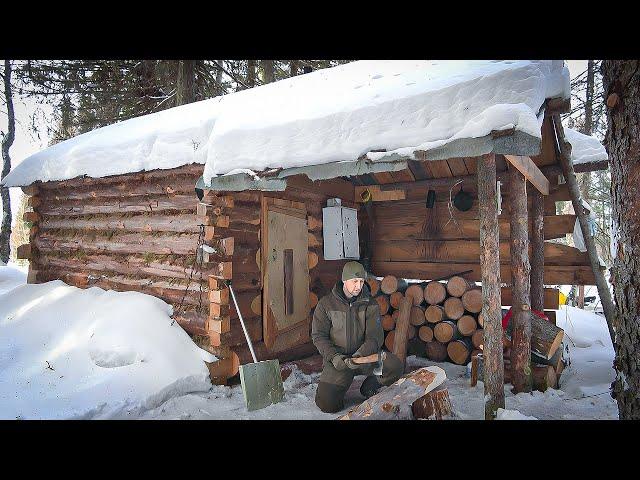 МЕТЕЛЬ, ПУРГА. ТАЕЖНАЯ ИЗБА, БЫТ. КРЮЧКИ НА НАЛИМА. ЛОПАТА ДЛЯ УСТАНОВКИ КАПКАНОВ.