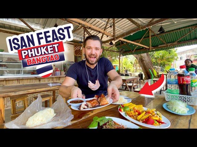 ISAN THAI FOOD FEAST IN PHUKET    Searching for Thai Street Food in Bangtao Laguna