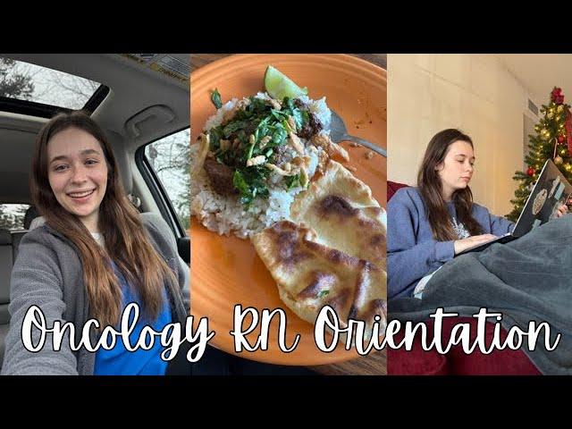 FIRST FEW DAYS OF ORIENTATION AS AN ONCOLOGY NURSE (Vlogmas Days 8-10)