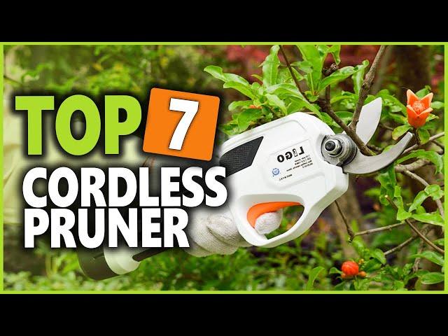 Best Cordless Pruner in 2024 - Top 7 Cordless Pruner For Easy Garden Maintenance