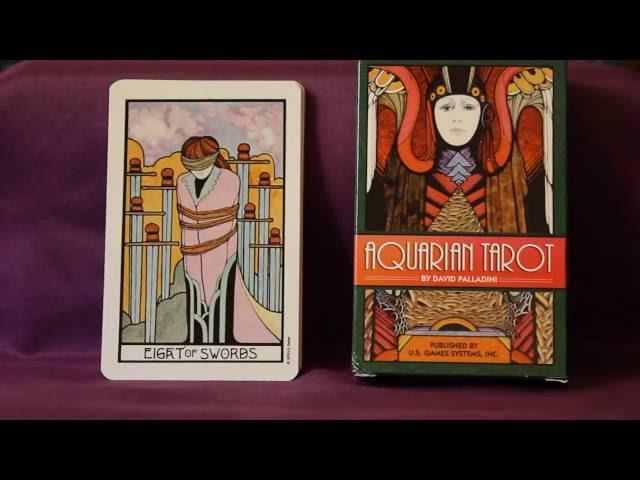 Aquarian Tarot Full Flip Through