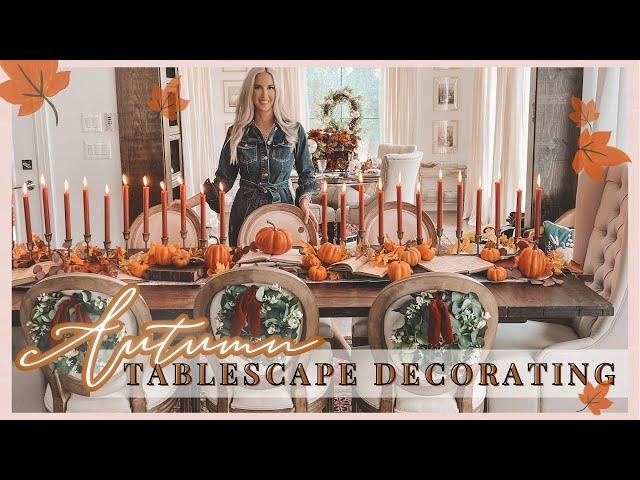 Fall Decorate with me | 2023 Fall Decorating Ideas | Cozy Fall Dining Room  Decor | Fall Decor