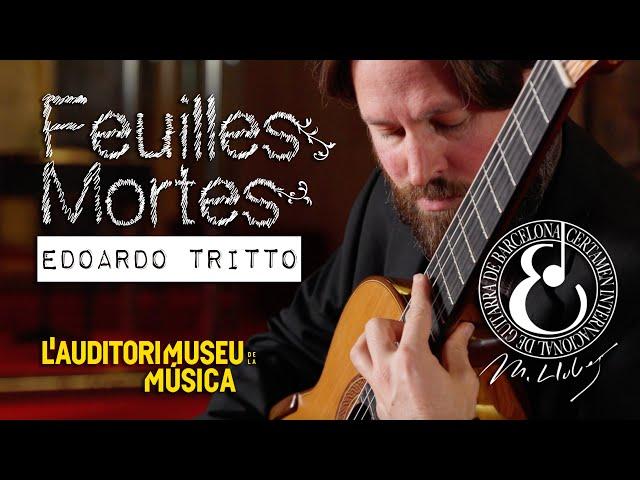 Feuilles Mortes, Edoardo Tritto | Winning work  #certamenllobet 2023 #composition #guitar #llobet