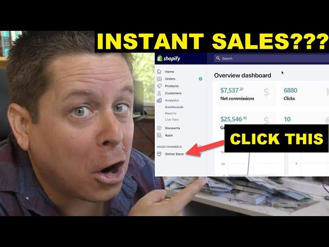 My $221 A Day Shopify Hack! (Instant Traffic)