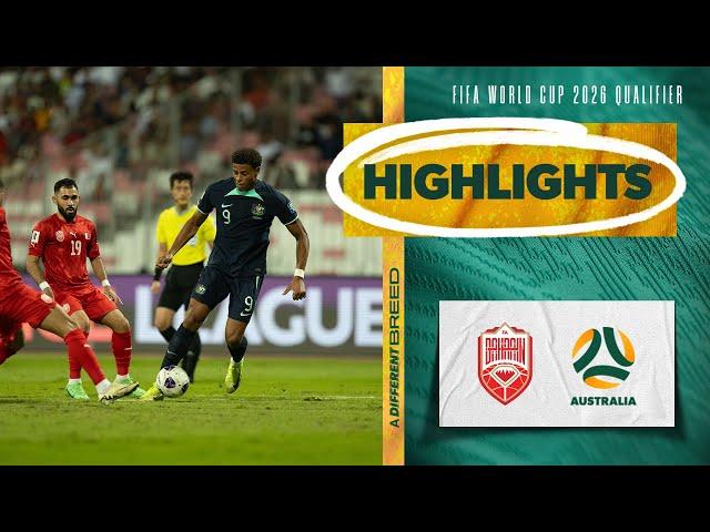 Bahrain v Australia | Highlights | FIFA World Cup 2026 Third Round Qualifier