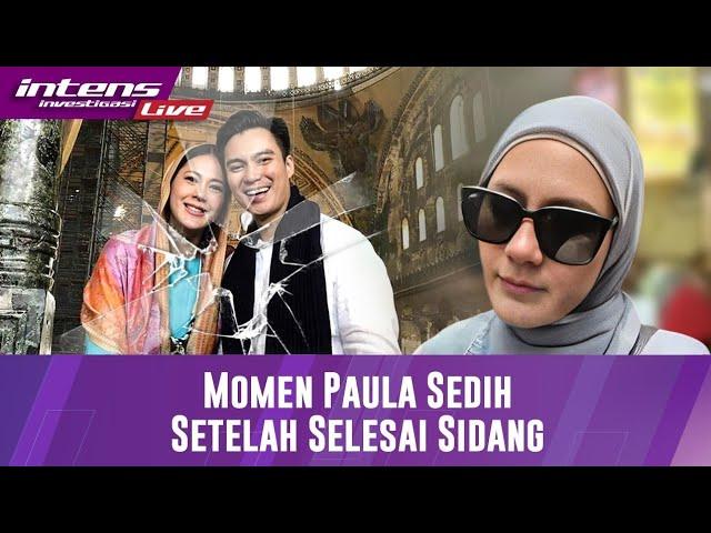 BREAKING NEWS! Momen Paula Verhoeven Menangis Tersedu-Sedu Setelah Keluar Dari Ruang Sidang