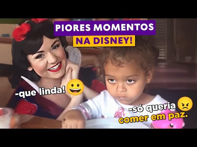 Piores Momentos Na Disney!