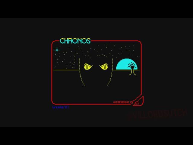 Chronos Main Theme from the ZX Spectrum (1987)