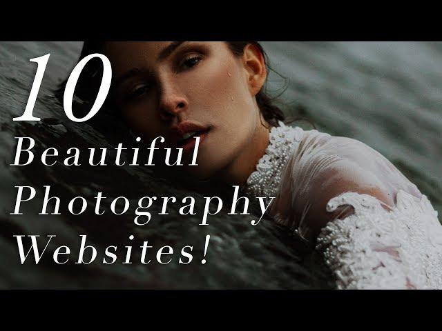 10 PHOTOGRAPHY WEBSITES DESIGNS YOU SHOULD COPY!