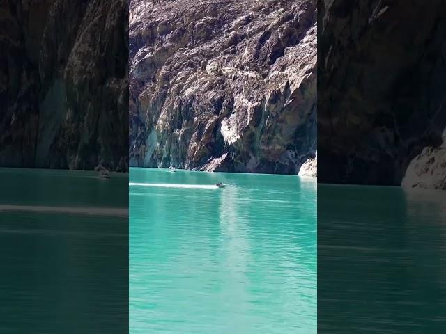 Beautiful Hunza. Ataabad lake - Beautiful blue water like aquamarine crystal stone #hunza #crystals