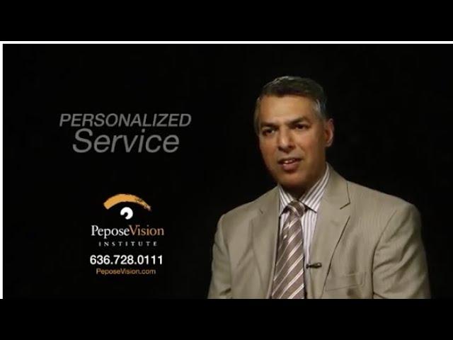 Dr. Mujtaba Qazi provides personalized vision eye care for all his patients. | Pepose Vision