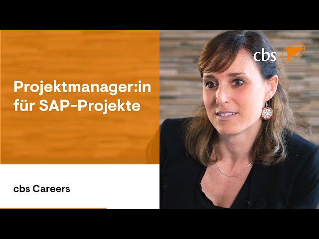 Project managers for SAP projects talk about their job at cbs Corporate Business Solutions