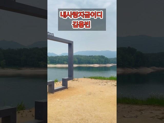 #내사랑지금어디 #김용빈 #미스터트롯3 #사랑빈 #대청호 #대청댐 #명상정원