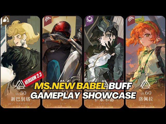 Reverse: 1999 CN - Ms.NEWBABEL BUFF & JOE GAMEPLAY SHOWCASE & TEST