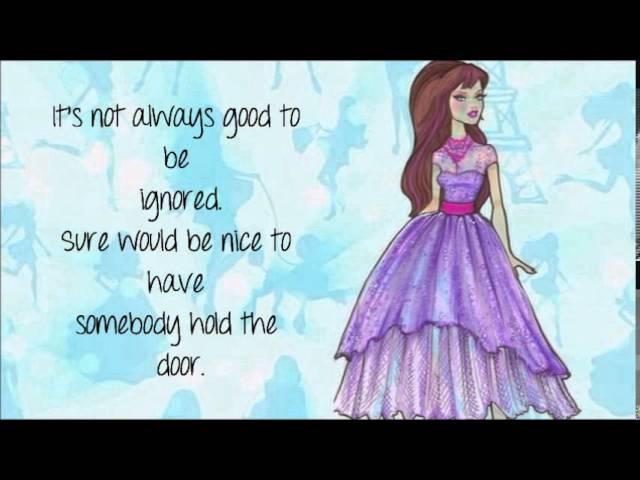 Barbie a Fashion Fairytale - Another Me w/lyrics