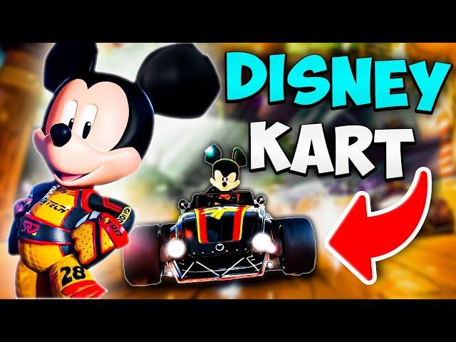 They Made A Mickey Mouse MARIO KART! Disney SpeedStorm Review