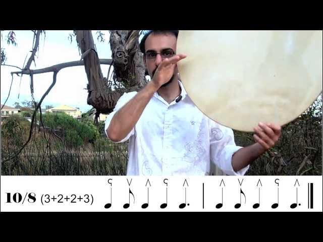 Daf Lesson II, 5 of the most common Daf Rhythms II, by Amir Etemadzadeh