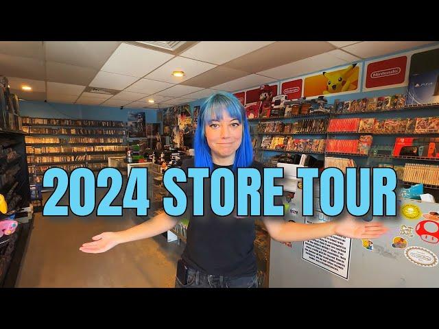 Welcome To My Retro Video Game Store! 2024 Shop Tour!