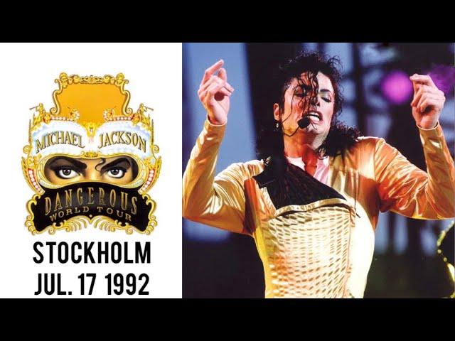 Michael Jackson - Dangerous Tour Live in Stockholm (July 17, 1992)