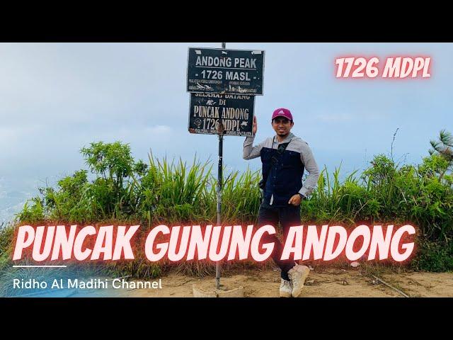 PENDAKIAN GUNUNG ANDONG VIA SAWIT. Andong-Magelang Jawa tengah.