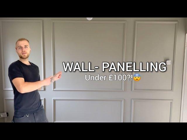 How To Fit Wall Panelling For Under £100 | Step By Step Guide