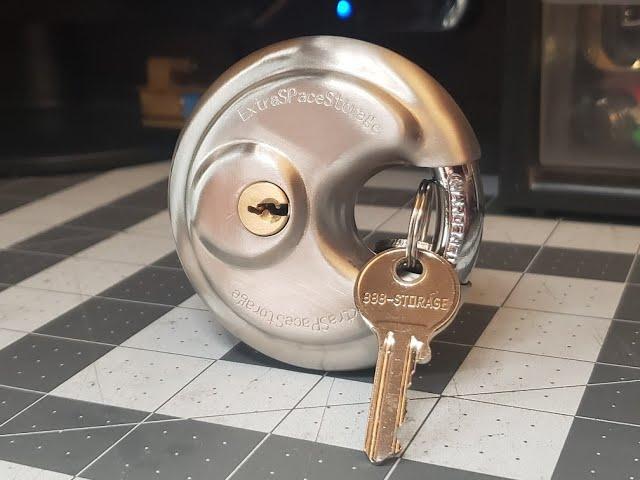 [13] The Choice of Professionals? | Extra Space Storage Disc Lock Picked