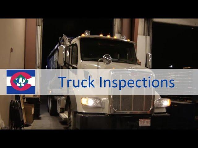 Truck Inspections at Waste Connections