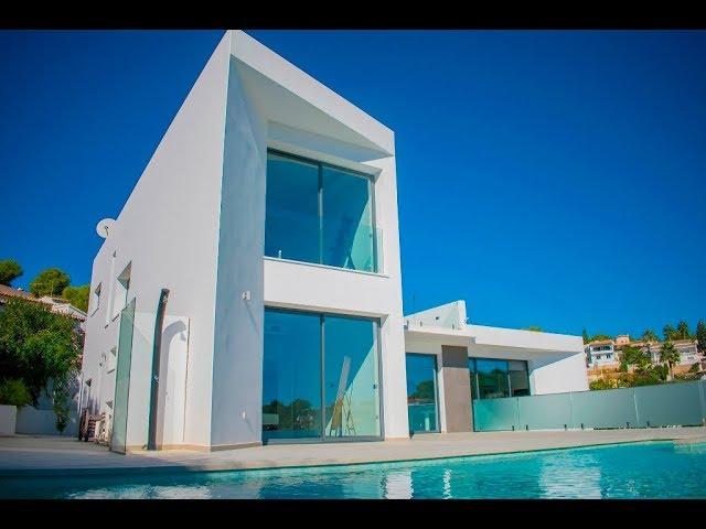 A vendre maison vue sur la mer, 4 chambres, piscine à Calpe en Espagne