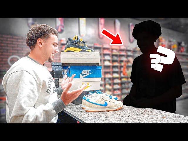 NBA Star Sells Sneaker Collection!